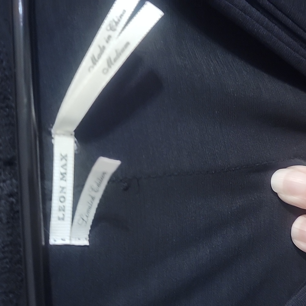 Leon Max Limited Edition Dolman Sleeve, Dropwaist Mini - Picture 2 of 4